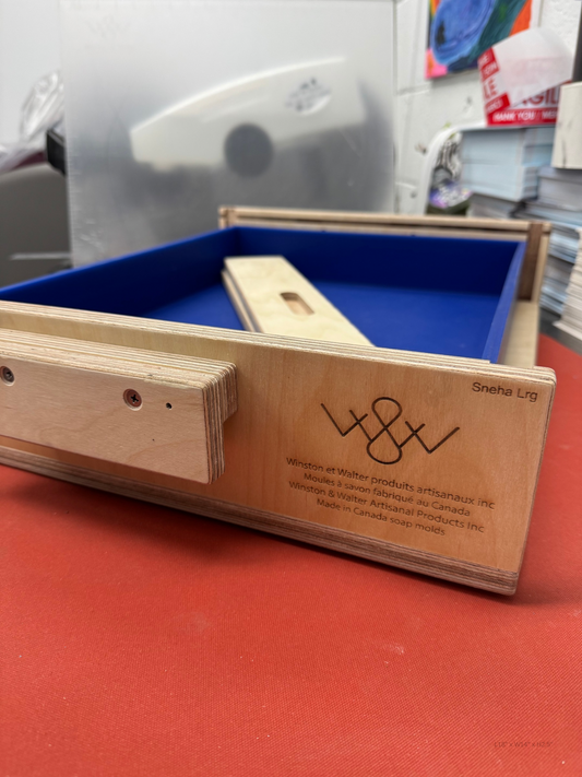 WOOD SNEHA LARGE SLAB MOLD – 72 Bars, 20 lb Capacity