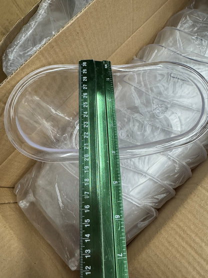 Clear Mini Bath Tub Packaging – Sold in Boxes of 10