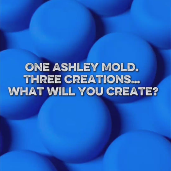 video showing different ways to use the soap mold