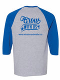 Pre Order 3/4 Sleeve Baseball T-Shirt •Précommande - T-shirt de baseball à manches 3/4