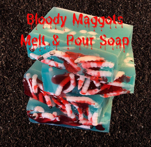 Bloody Maggots Melt & Pour Soap