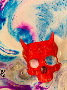 Horned Skull Bath Soak