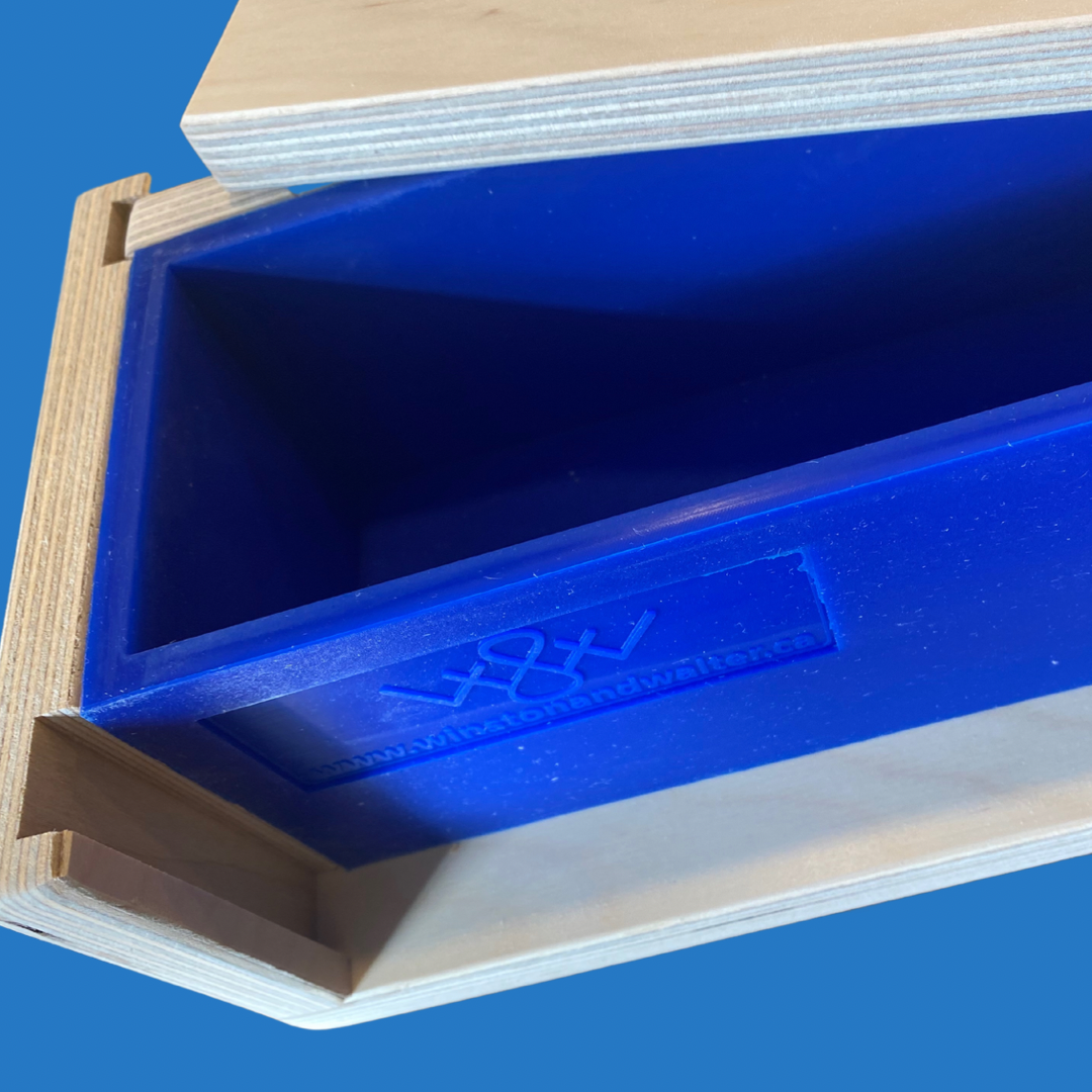 Moule à long pain en bois avec silicone