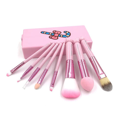 Trousse de maquillage de voyage 8 pièces