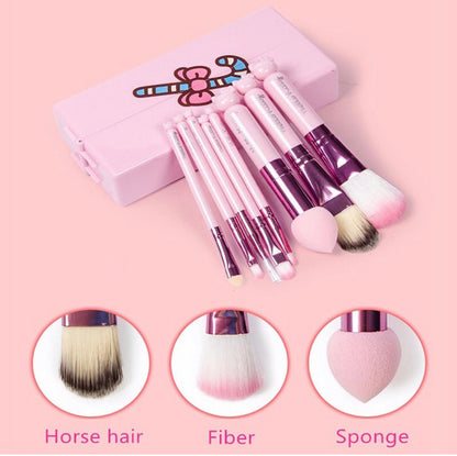 Trousse de maquillage de voyage 8 pièces